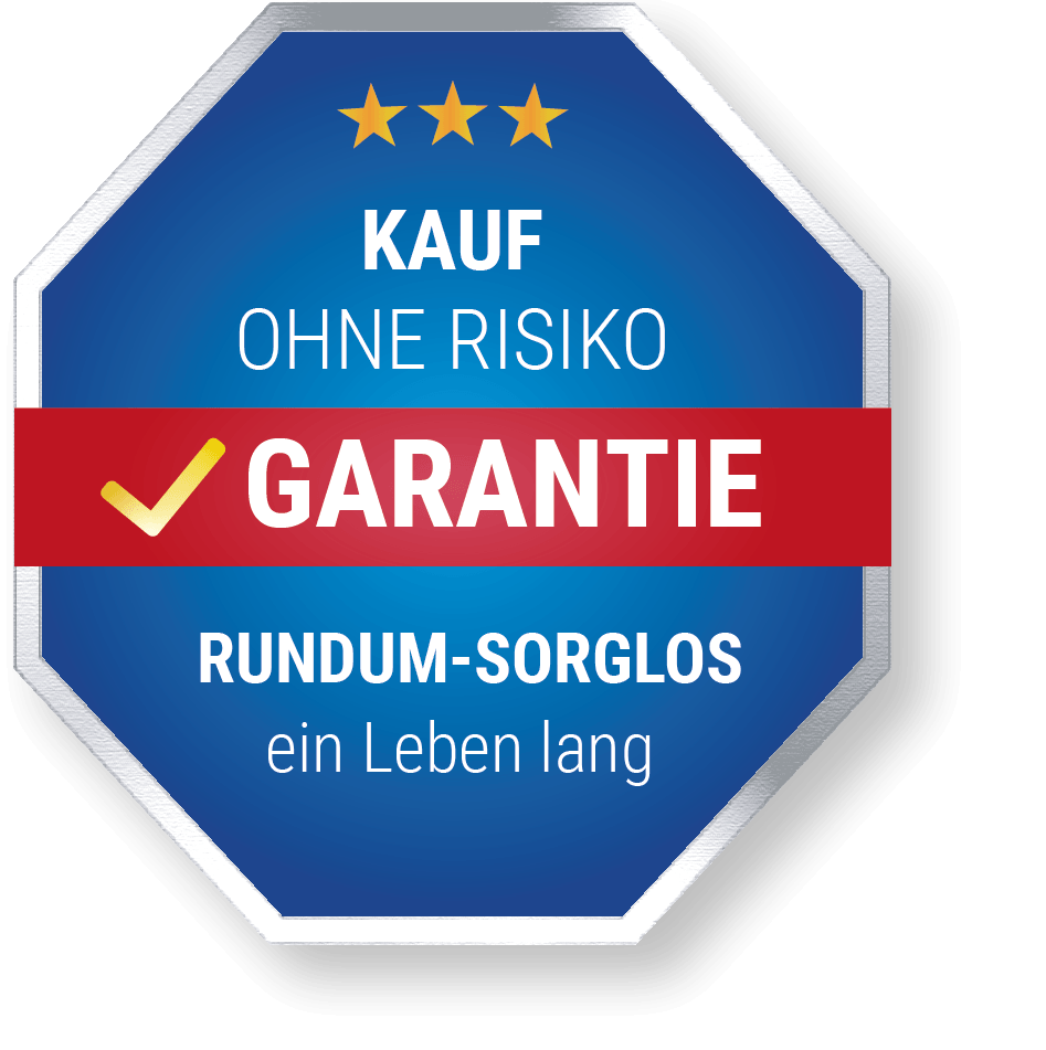 Rundum-Sorglos Garantie Siegel