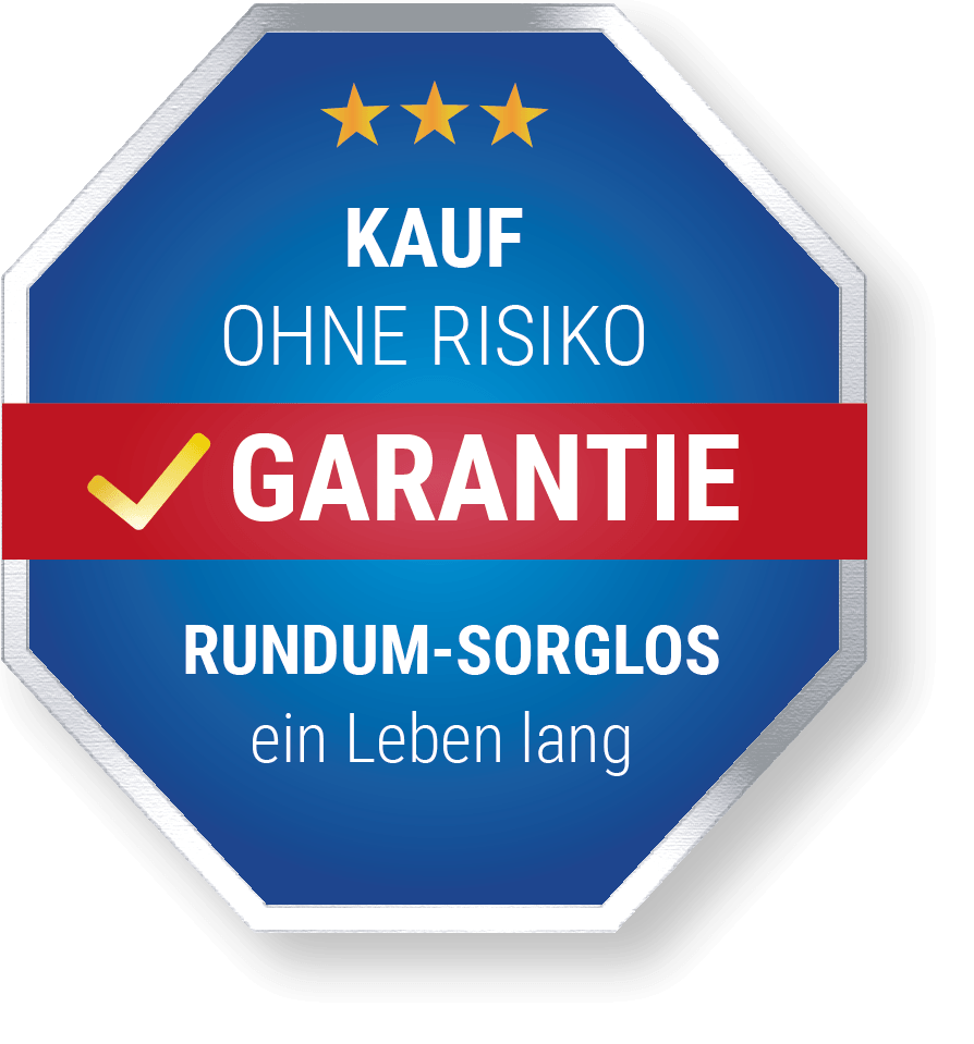Rundum-Sorglos Garantie Siegel