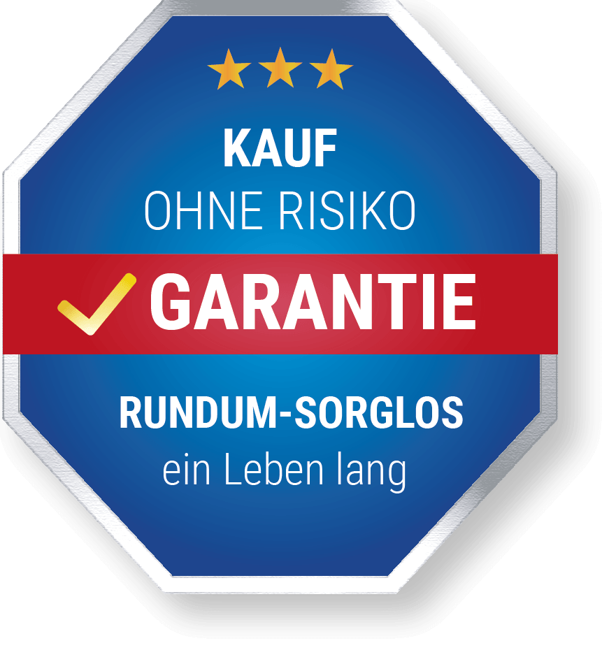 Rundum-Sorglos Garantie Siegel