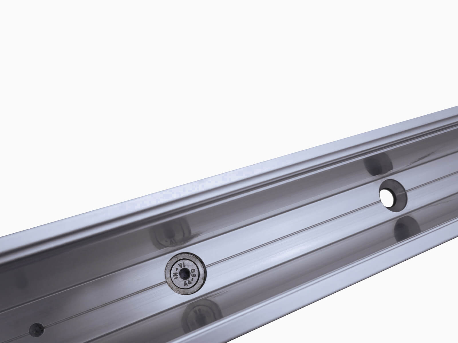 Geländer FORMAL - direkte Befestigung durch Profilboden, platzsparende Montage