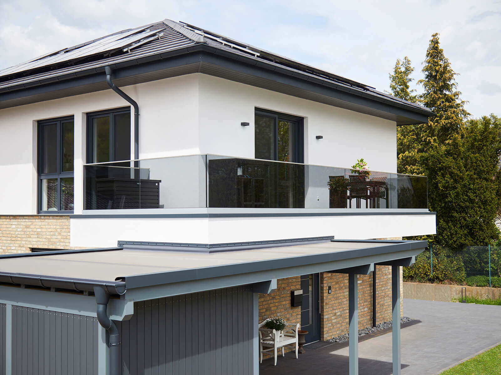 Glasrailing FORMAL hochwertige, stilvolle Lösung für Absturzsicherungen mit AbP