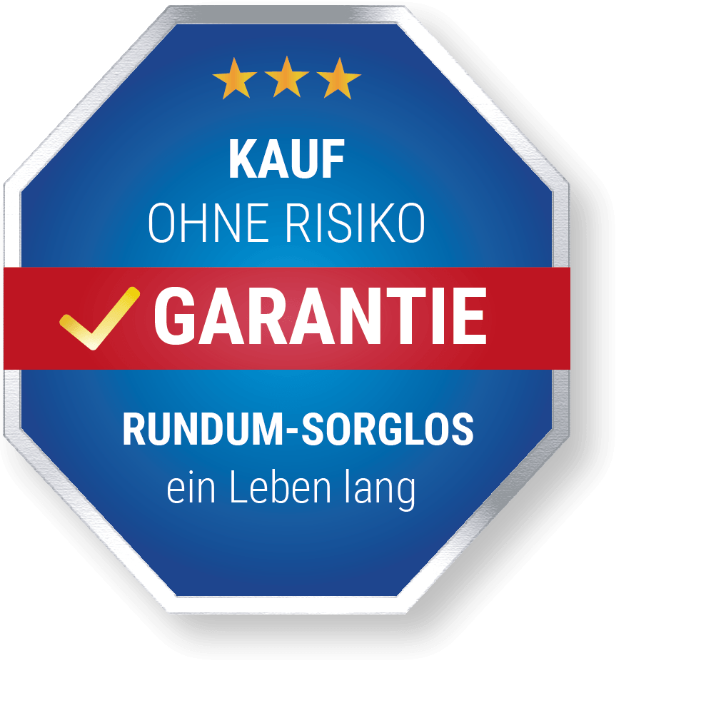 Rundum-Sorglos Garantie Siegel
