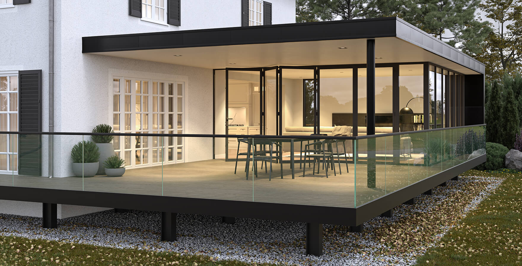Entdecken Sie unsere individuellen Terrassengeländer - Made in Germany