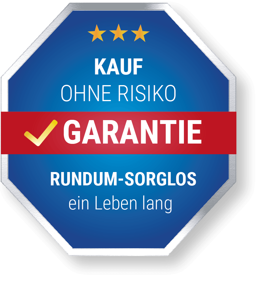 Rundum-Sorglos Garantie Siegel
