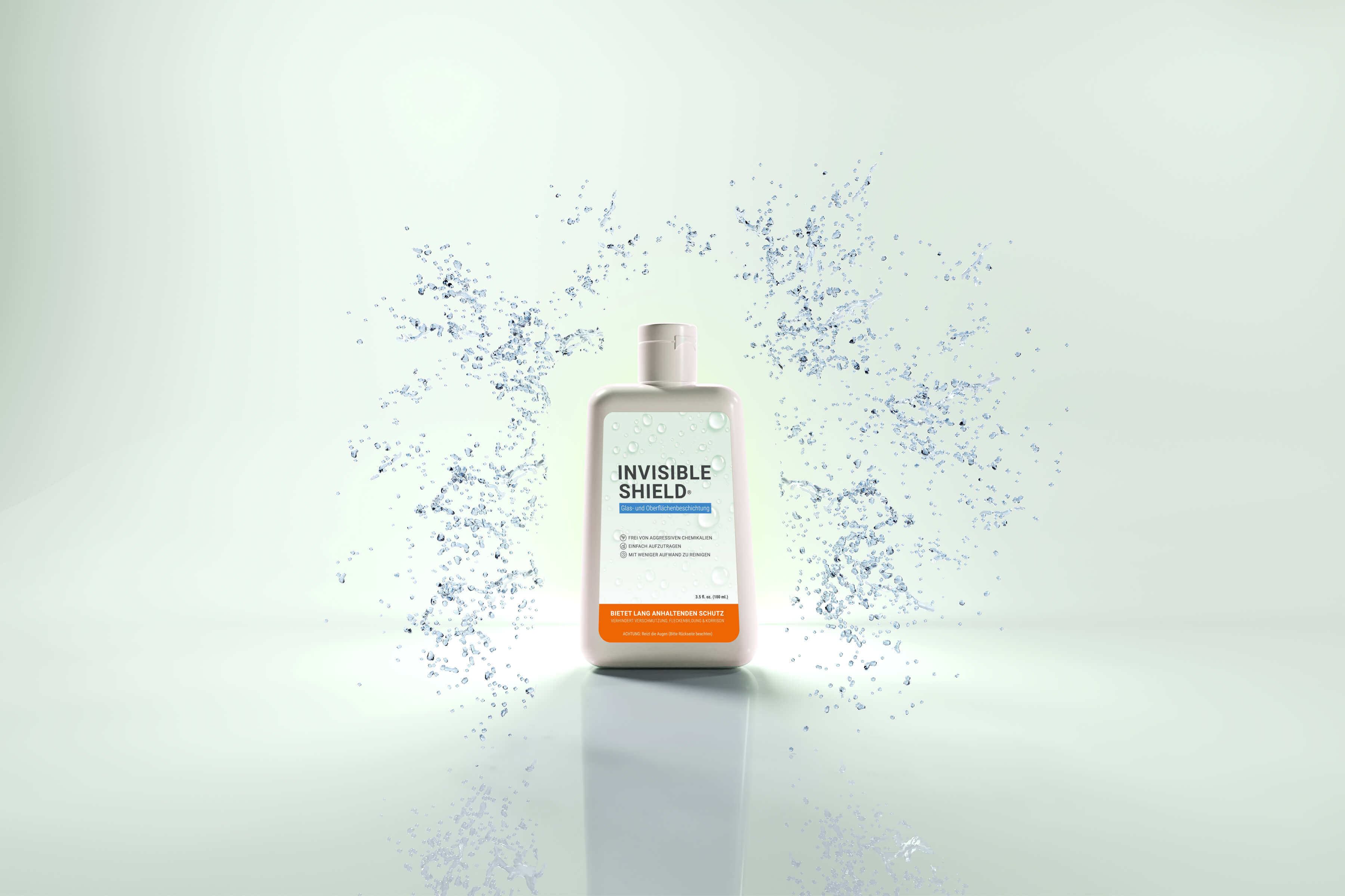 Glasversiegelung für weniger Schmutz