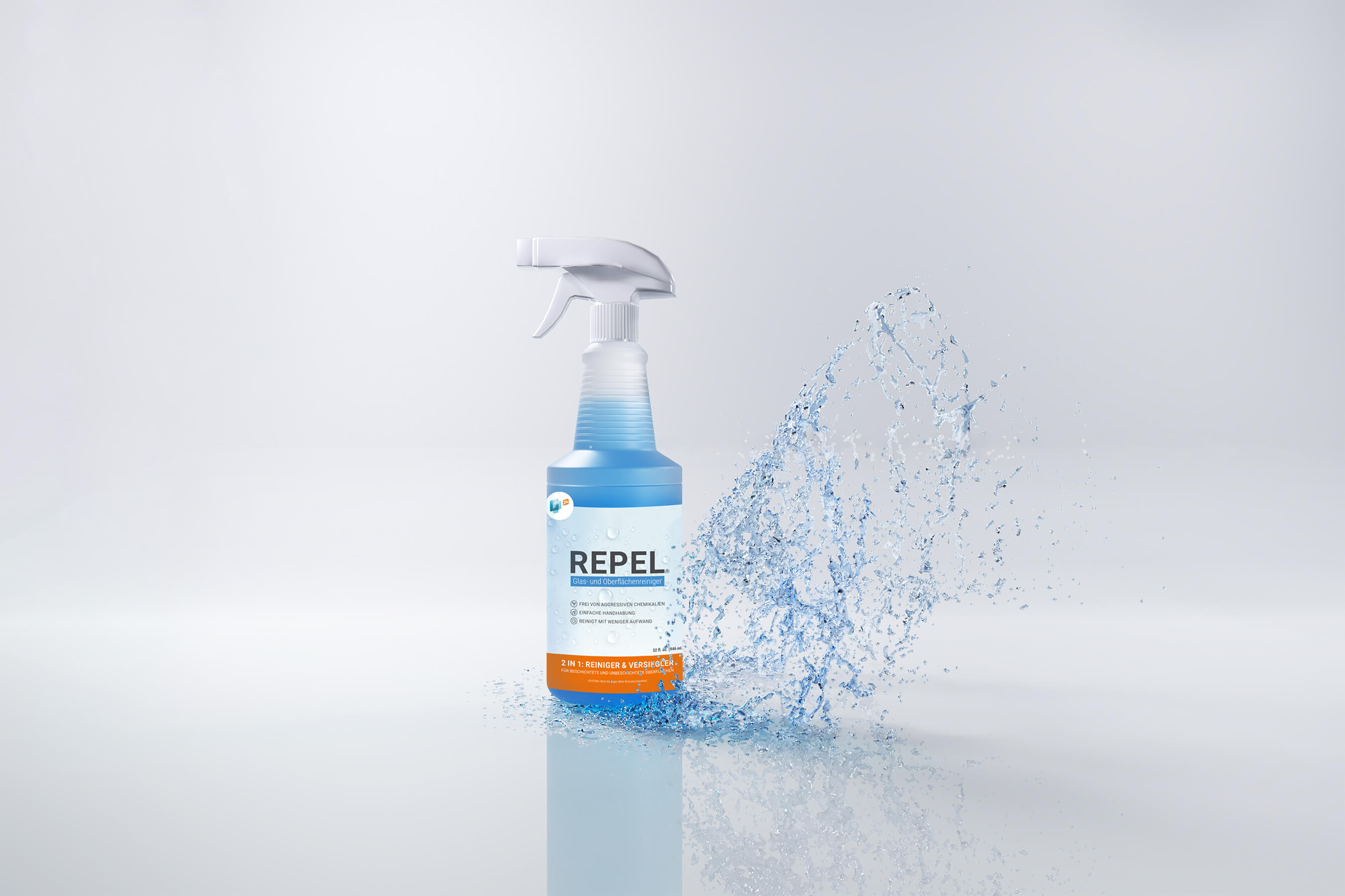 Glasversiegelung für weniger Schmutz