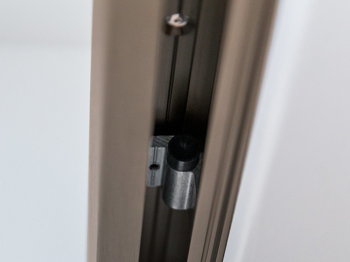 Glasschiebetür mit Softclose PIANO