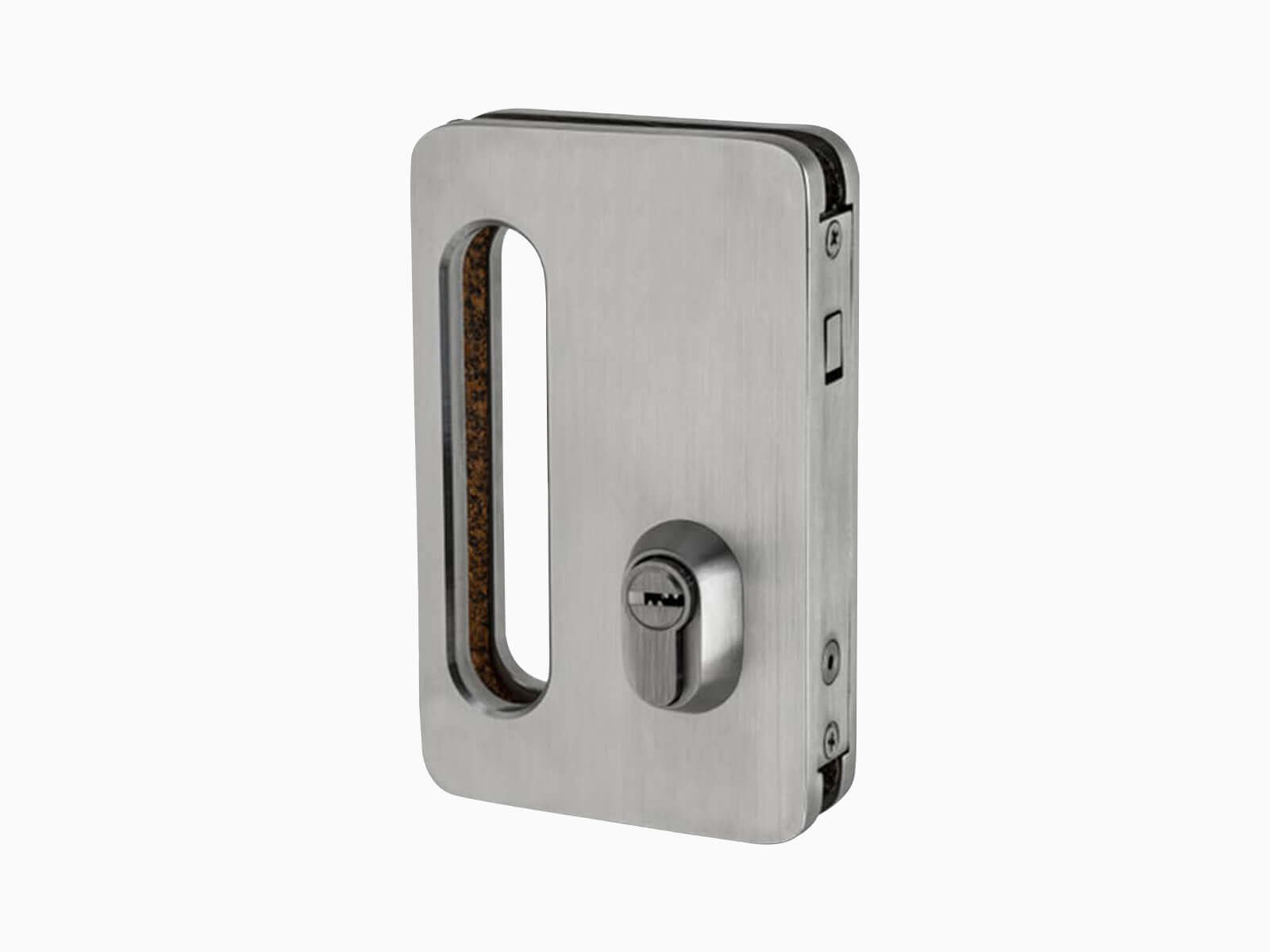 Schloss der Glastrennwand mit Schiebetür PIANO