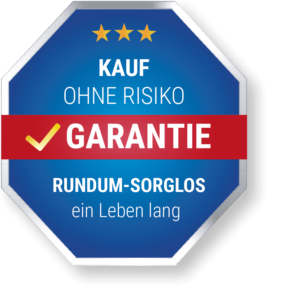Rundum-Sorglos Garantie Siegel