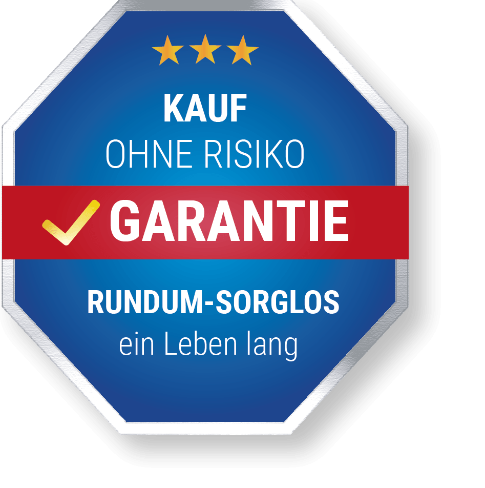 Rundum-Sorglos Garantie Siegel
