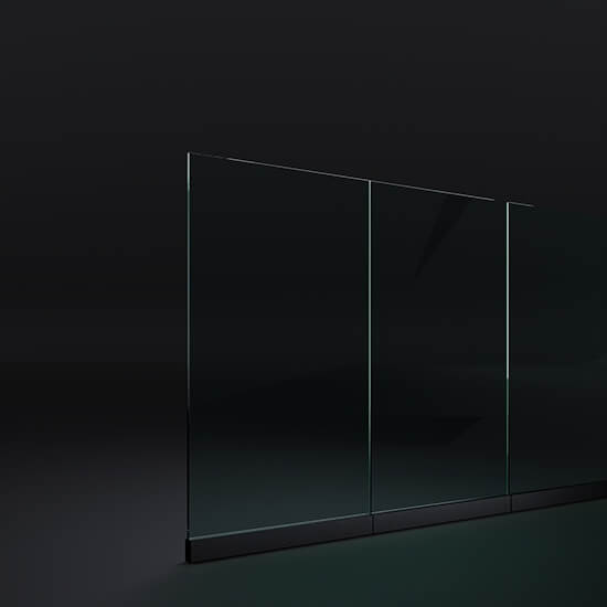 Black Friday 2025 Wind- und Sichtschutz aus Glas