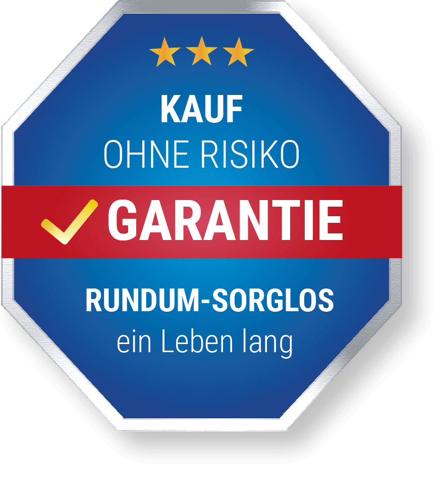 Rundum-Sorglos Garantie Siegel