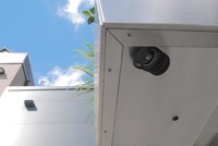 Blumenkübel quadratisch mit Rollen