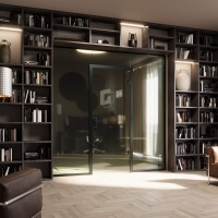 Geschlossene Verglasung für mehr Privatsphäre