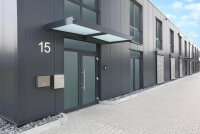 Gewerbe Gebäude mit Überdachung Ella