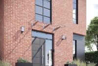 Vordach Schwerthalter konisch