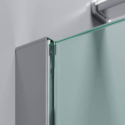 Vormontiertes Klemmprofil in Edelstahloptik