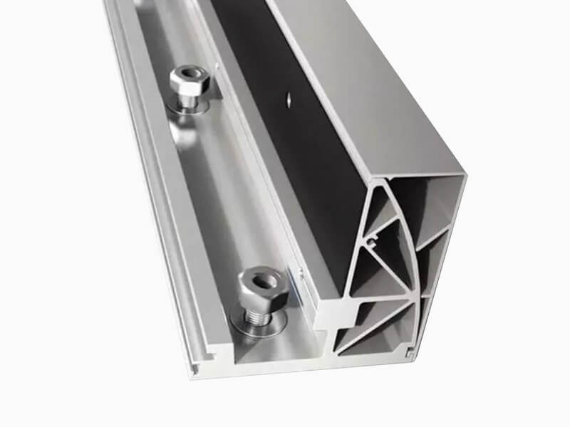 Bodenbefestigung für Glaszäune und Wind- und Sichtschutzsysteme