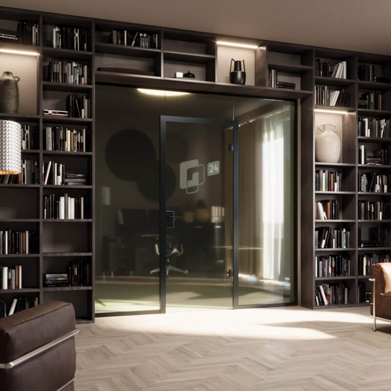 Geschlossene Verglasung für mehr Privatsphäre