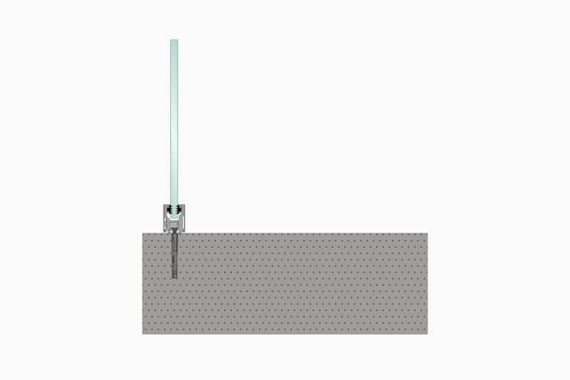Querschnitt Abtsurzsichernde Slim Protect
