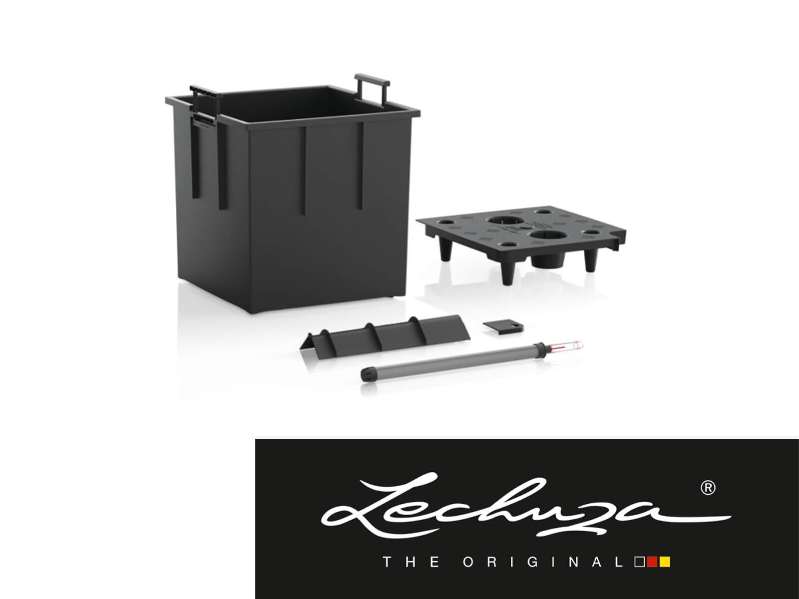 Cubico Lechuza Pflanzeinsatz mit Zubehör
