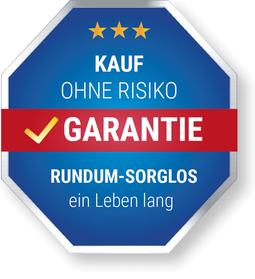 Rundum-Sorglos-Garantie – ein Leben lang.